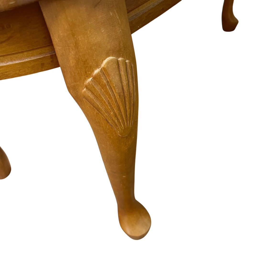 稀少品✨早い者勝ち❣️イタリア製 ローテーブル 大理石 ロココ調　猫足 おしゃれ