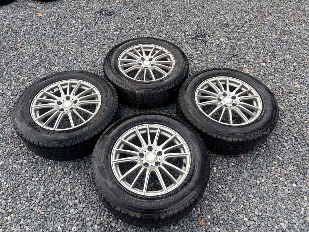 ▼スタッドレス■ダンロップS225/65R17冬用 トヨタ ハリアー■