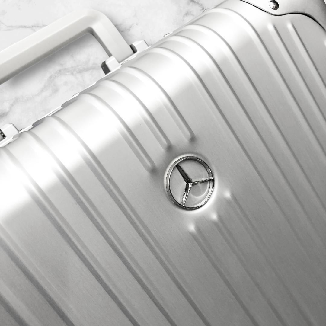 未使用 メルセデスベンツ スーツケース TSAロック 32L 4輪 アルミスーツ