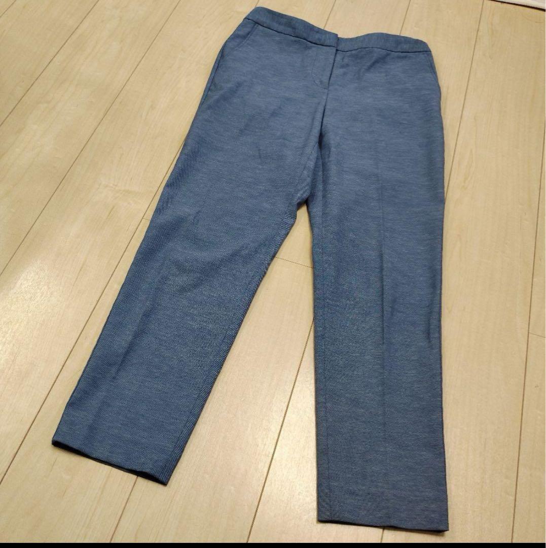 PLST リネンブレンドパンツスーツ