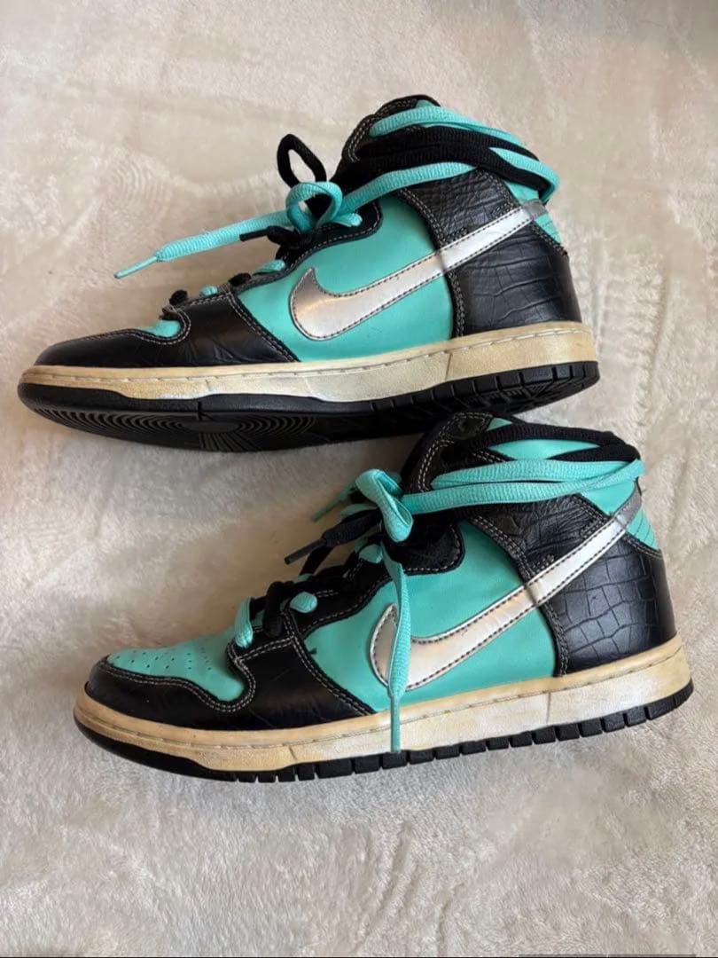 壱*様 Diamond Supply Nike SB Dunk High Tif