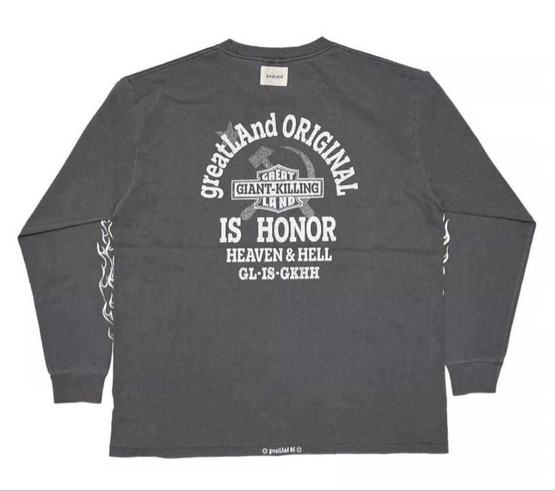 トップス greatLAnd KIMERA HD LS ONEITA 10years