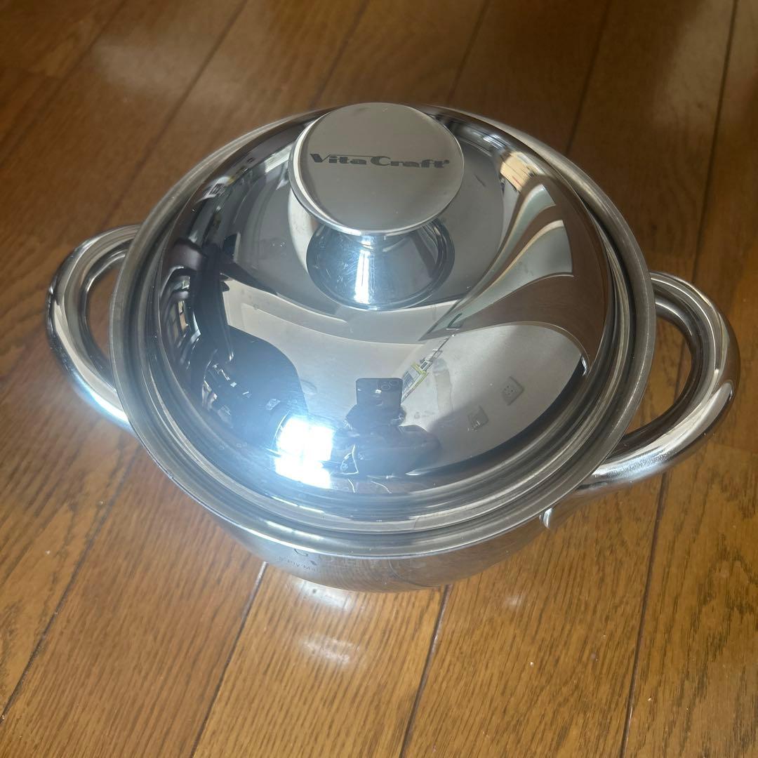 タイムセール！ビタクラフト ごはん鍋 3850 Vita Craft IH対応