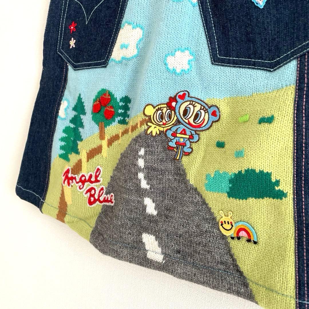 【新品タグ付き】ANGEL BLUE 160 スカート　希少　大人気