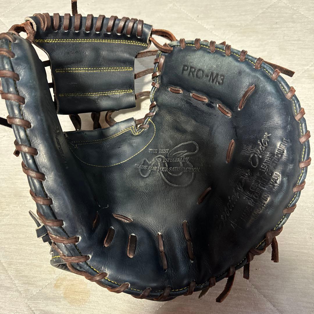 HP PRO-M3 硬式キャッチーミット 本革