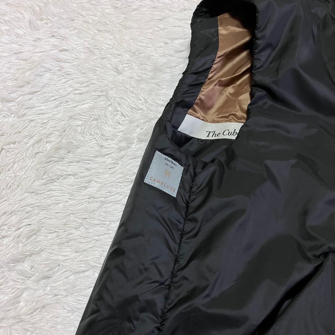 未使用級 マックスマーラ THE CUBE CAMELUXE ダウン ベスト
