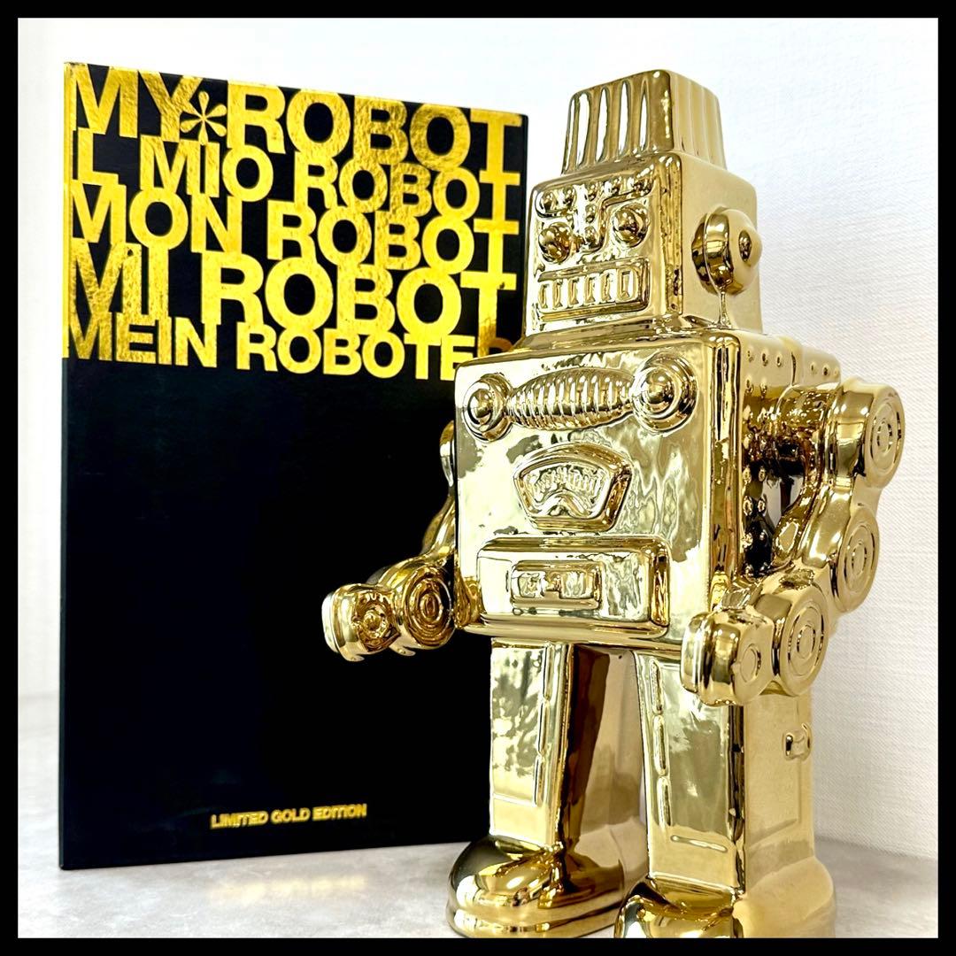 希少【限定品】SELETTI ゴールド ロボット ✨セレッティ ✨ インテリア