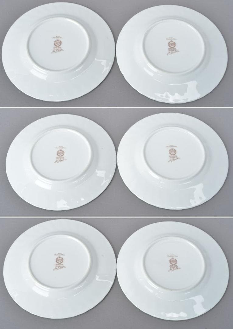 新品同様 ミントン HADDON HALL 皿 グリーン 6枚セット15.5cm