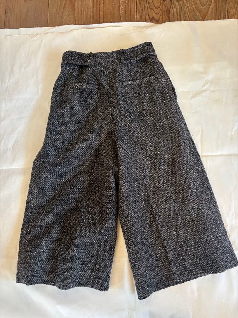 omar afridi ワイドパンツ　ツイード