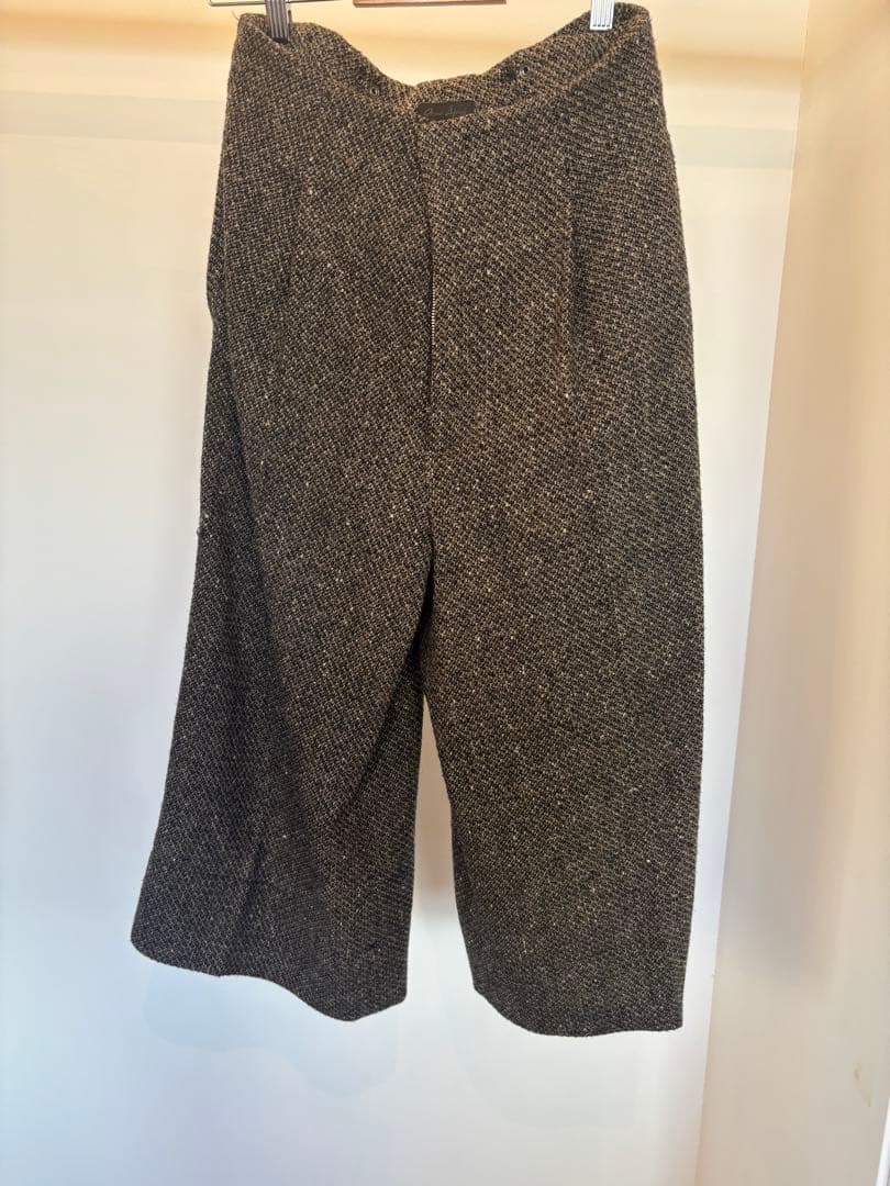 omar afridi ワイドパンツ　ツイード