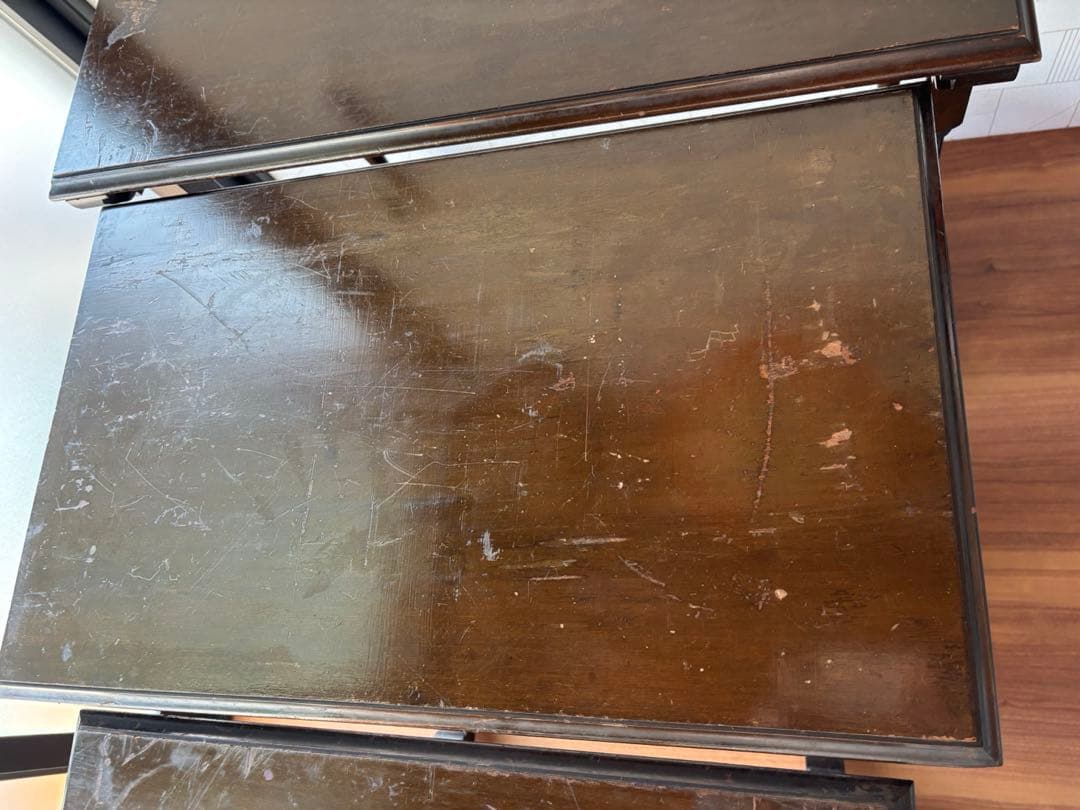 イ*ン様 アンティーク　ネストテーブル