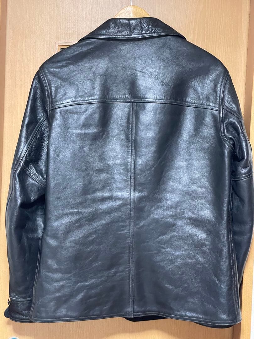 フリーホイーラーズ⭐︎スイッチヤードコート⭐︎ルードブラック38上質ホースハイド