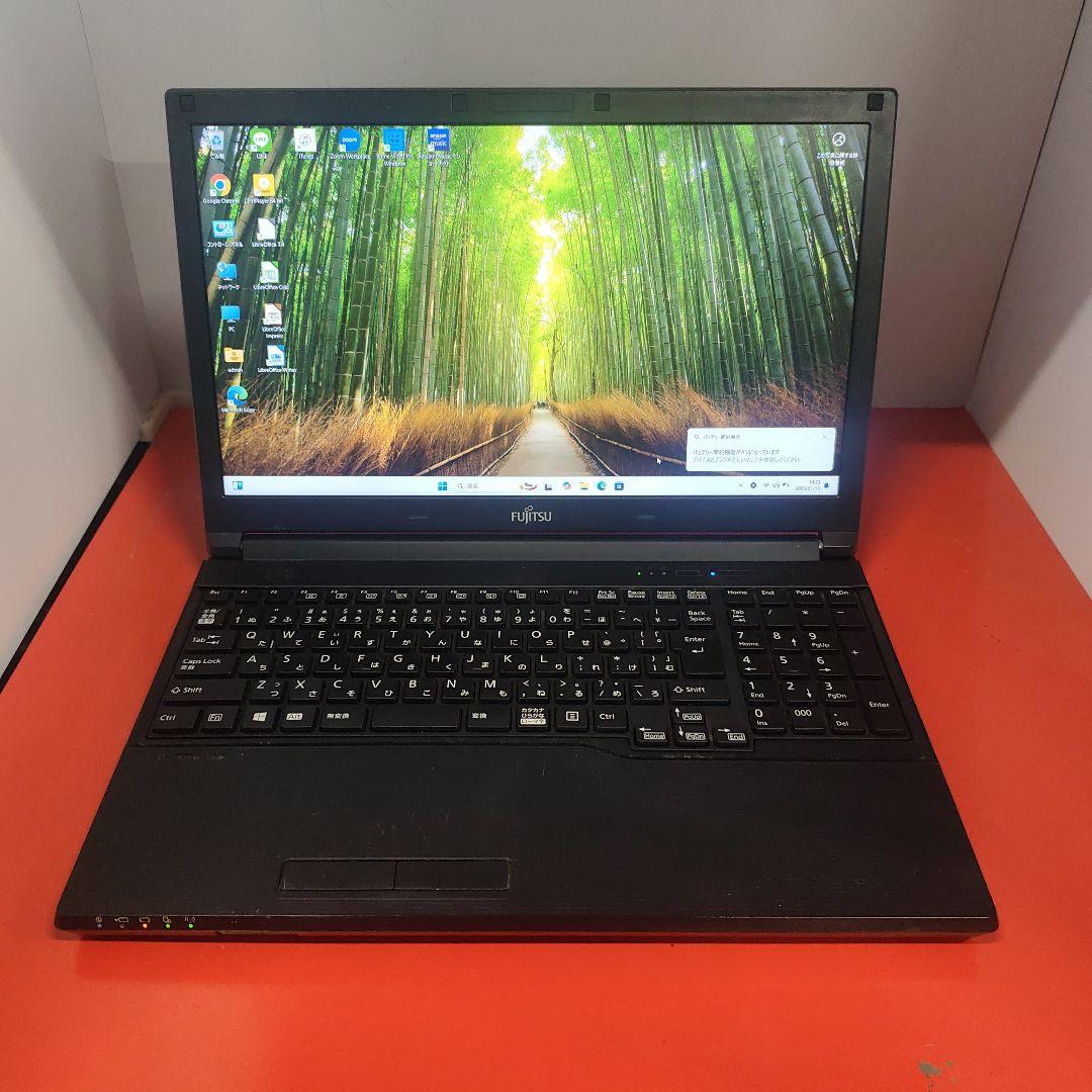 ノートパソコン Windows11オフィス付き　爆速SSD搭載 Core i5