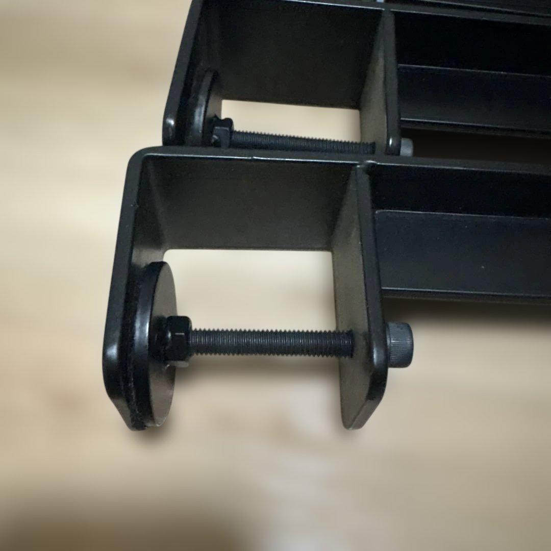 金属製テーブル脚部 4本セット 黒 71センチ