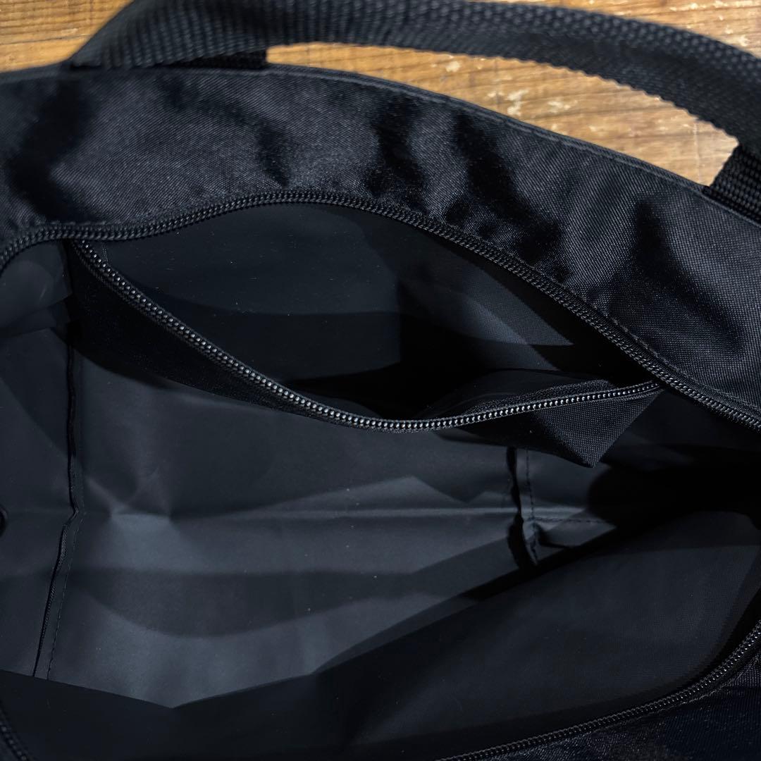 エルベシャプリエ トートバッグ 舟形　ブラック