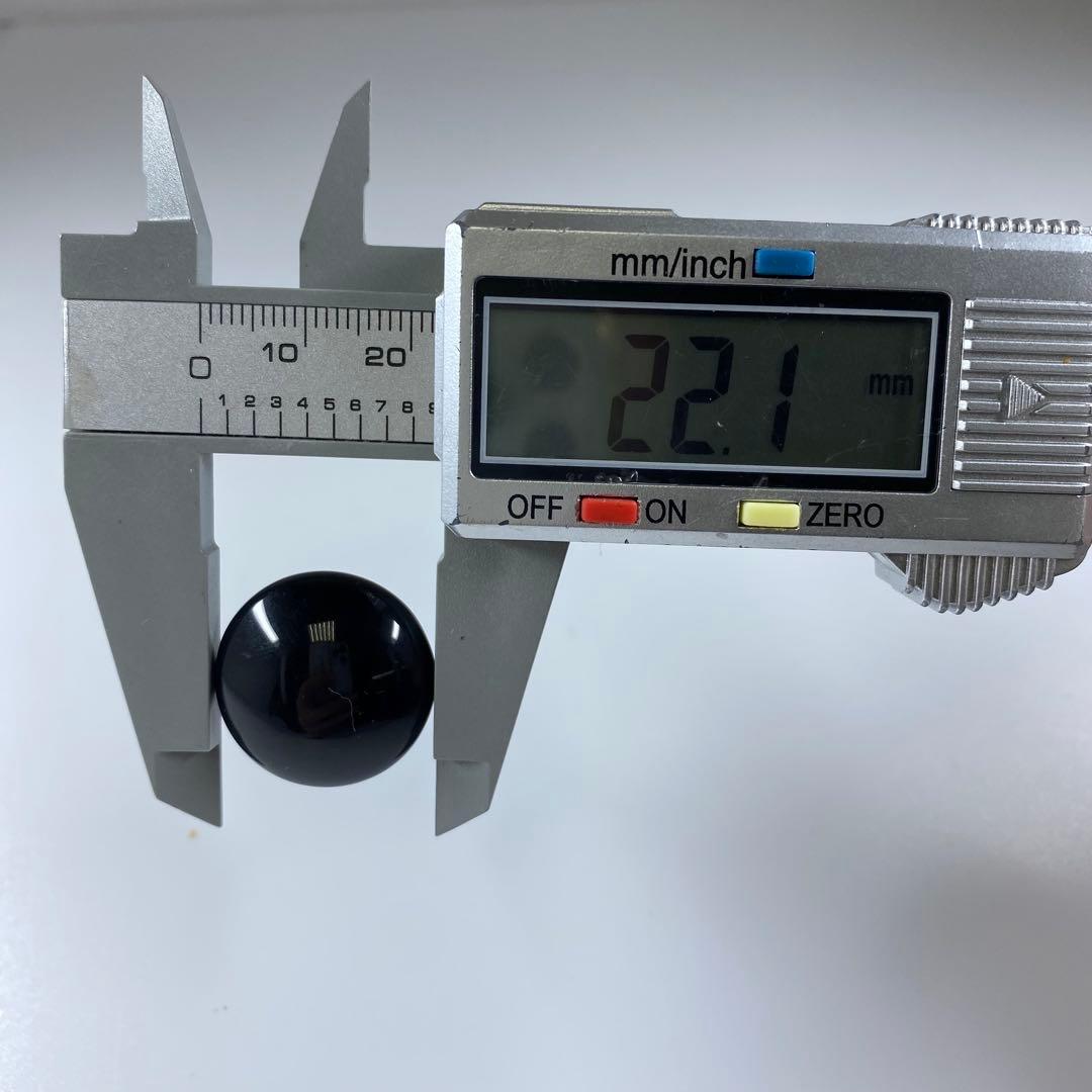 本瑪瑙　極太碁石　ゴケ付 トコヒカ　東な7-0323☆2F