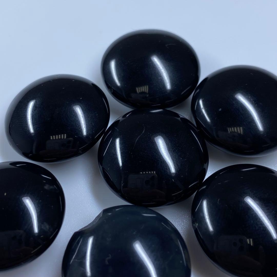 本瑪瑙　極太碁石　ゴケ付 トコヒカ　東な7-0323☆2F