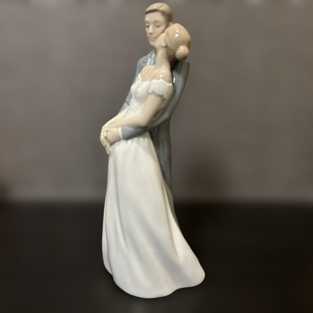 【極美品】NAO リヤドロ「2人の絆」陶器人形