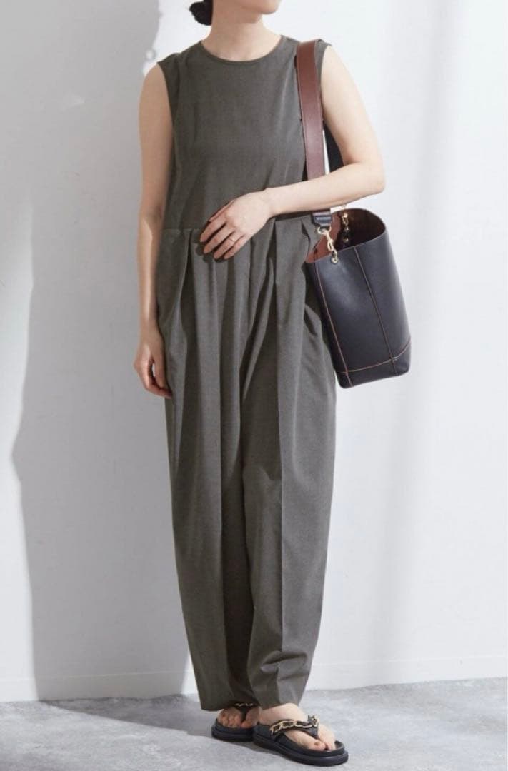 L'essage レサージュ TOROオールインワン グレー