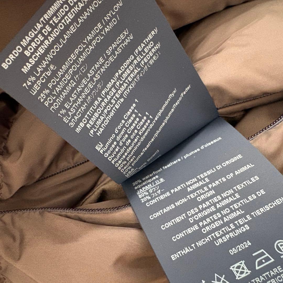 ヘルノ　ダウン　コート　アームウォーマー　ポーラテック　レディース