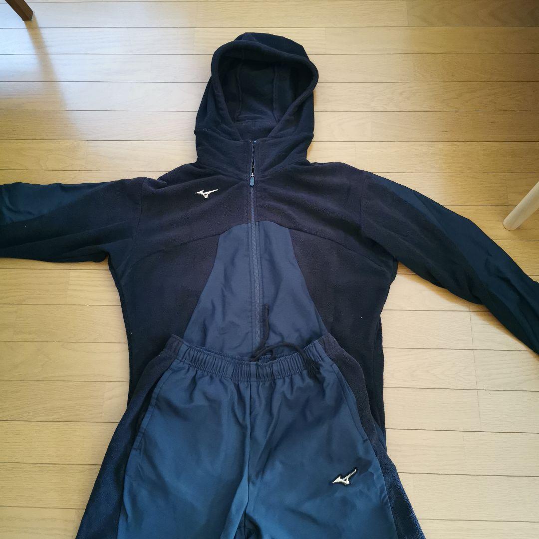 MizunoPro フード付きジャージ上下セット