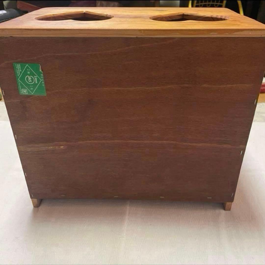 カントリー家具 収納ボックス 小型　ハンドメイド ダストボックス　インテリア