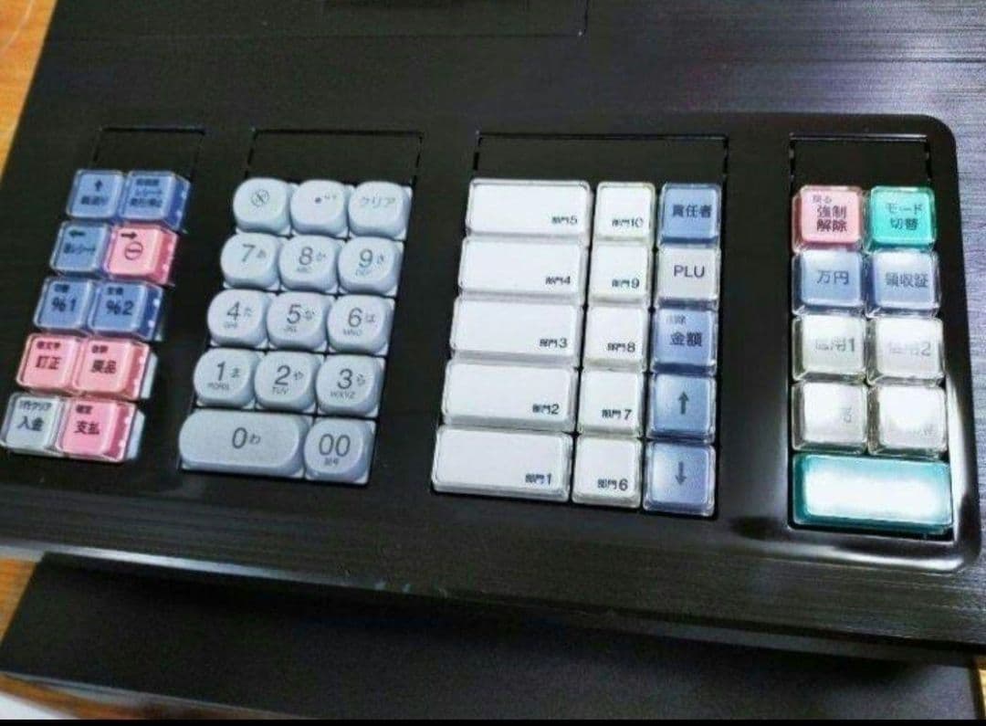 シャープレジスター　XE-A207　PC連携売上管理設定無料　702207