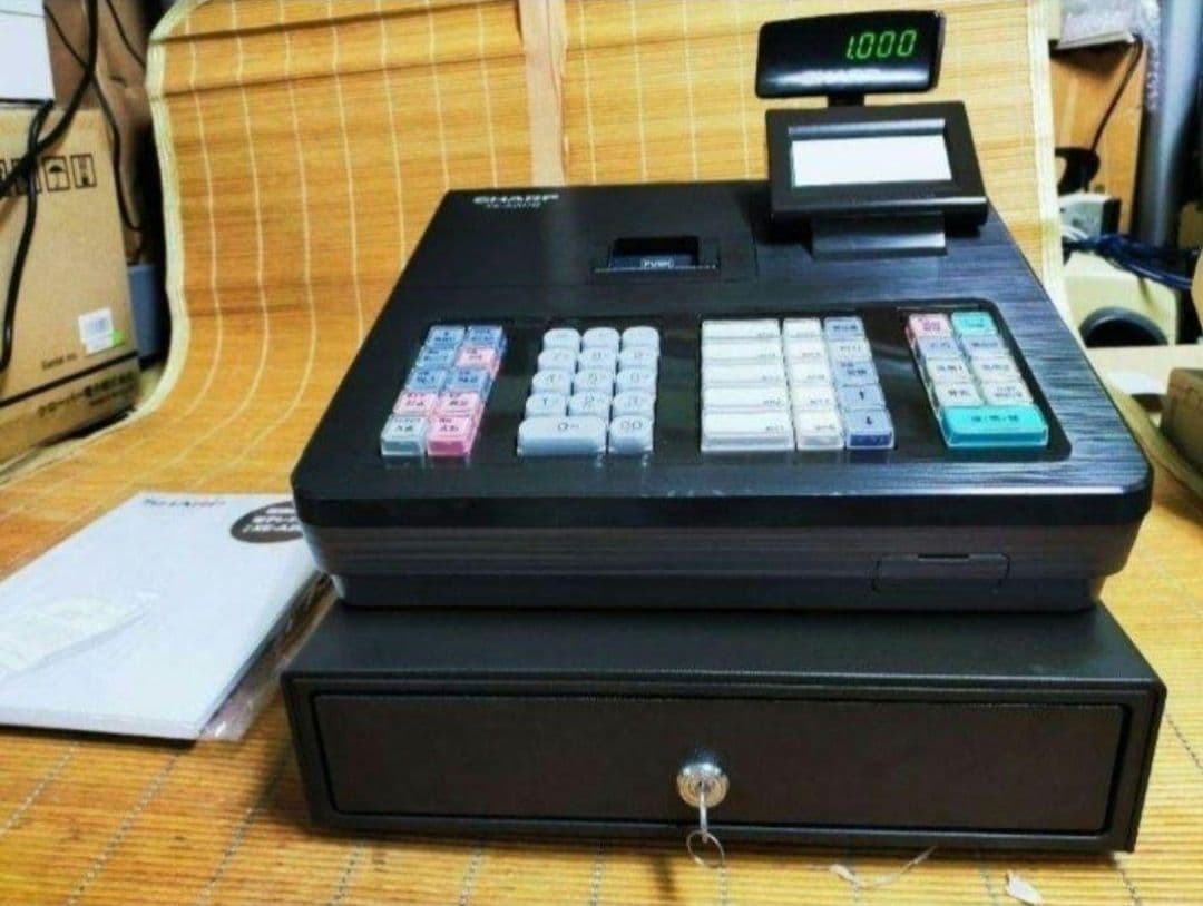 シャープレジスター　XE-A207　PC連携売上管理設定無料　702207