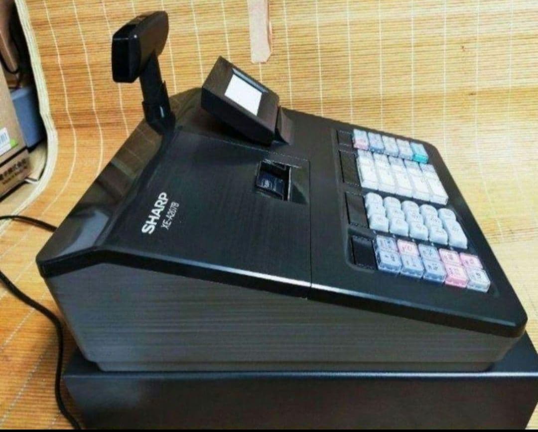 シャープレジスター　XE-A207　PC連携売上管理設定無料　702207