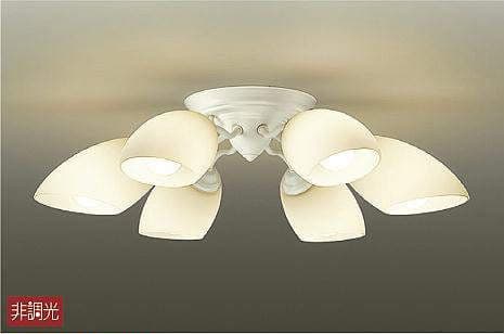 大光電機 6灯式 LED照明 ホワイト(K-2506TL8)