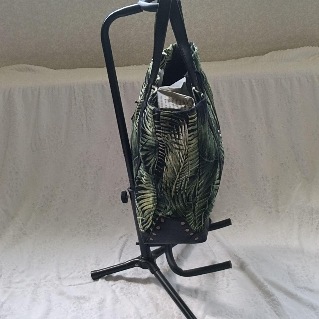 SCHOTT BROS. 本革 レザートートバッグ パームリーフ