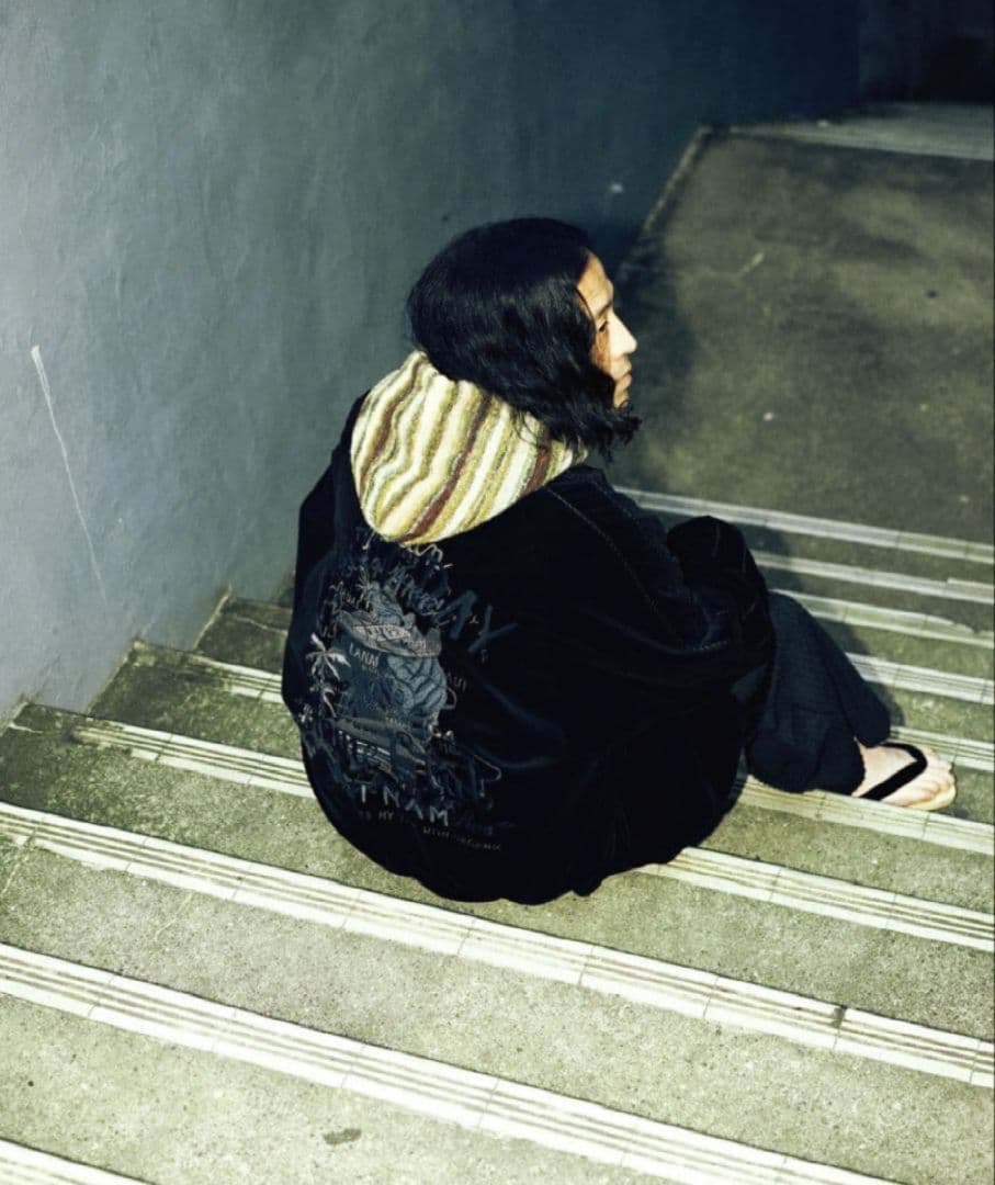 w*u様 【希少XL】ダブレット カオス刺繍 24aw スーベニア スカジャン