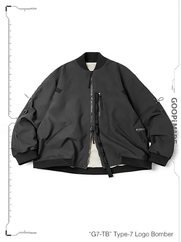 ジャケット・アウター GOOPiMADE G7-TB Type7 Logo Bomber Jacket