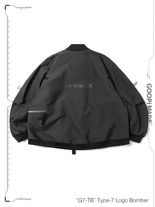ジャケット・アウター GOOPiMADE G7-TB Type7 Logo Bomber Jacket