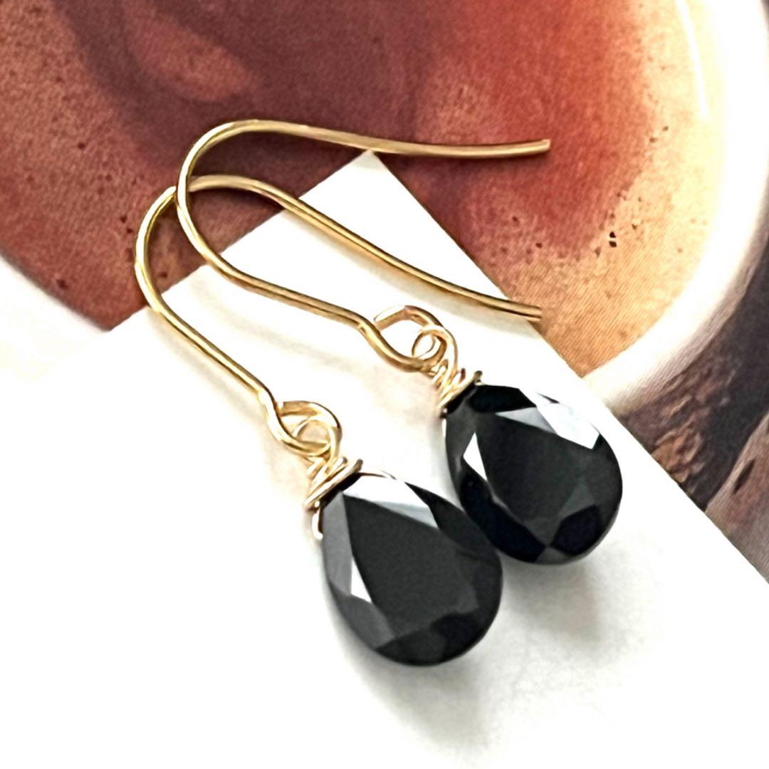 Myosotis☺︎ 1点作品☺︎ バイカラームーンストーンフープイヤリング