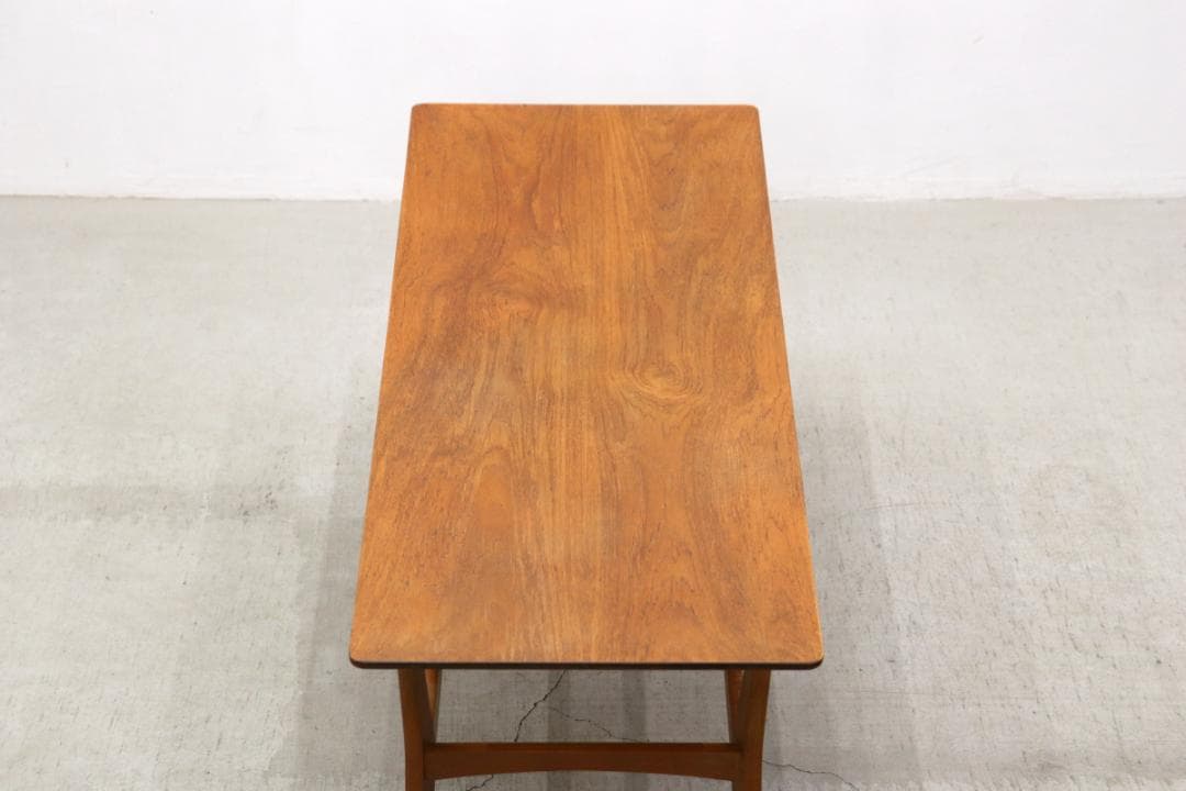 北欧 デンマーク ヴィンテージ チーク材 センターテーブル ローテーブル