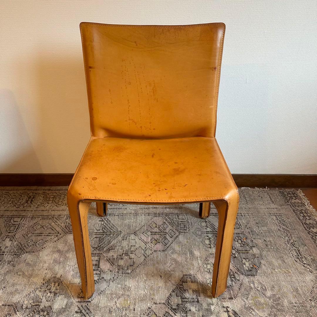 Cassina 412 キャブチェア コニャック 2脚出品中A