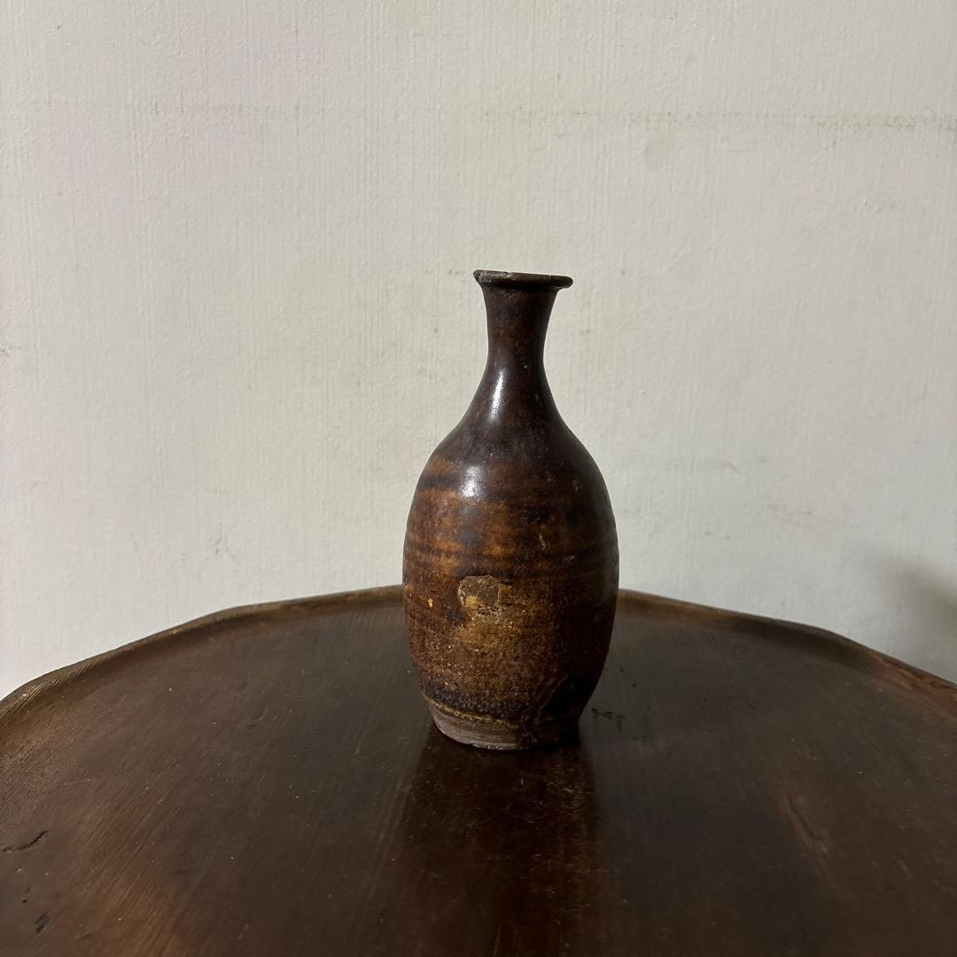 古瀬戸徳利　美濃　花器　古道具　古備前　古丹波花入　川瀬俊朗　向田邦子　李朝