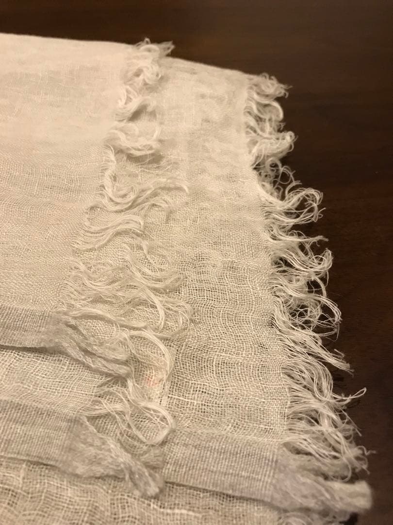 【BRUNELLO CUCINELLI】 リネンカシミヤストール★同梱値引承り〼