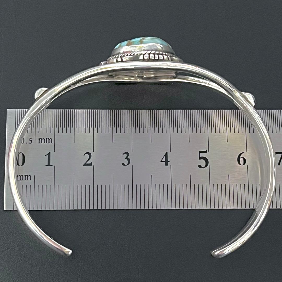 ナバホ キャンデラリア ターコイズ バングル インディアンジュエリー