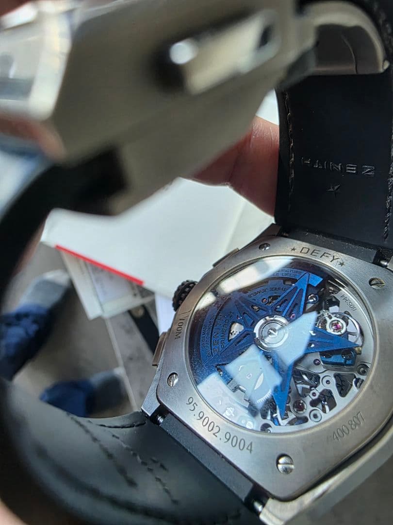 ZENITH デファイ エル・プリメロ21 1/100秒 自動巻 クロノグラフ