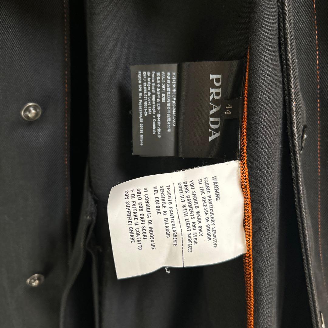 PRADA 17ss ステッチデニムコート