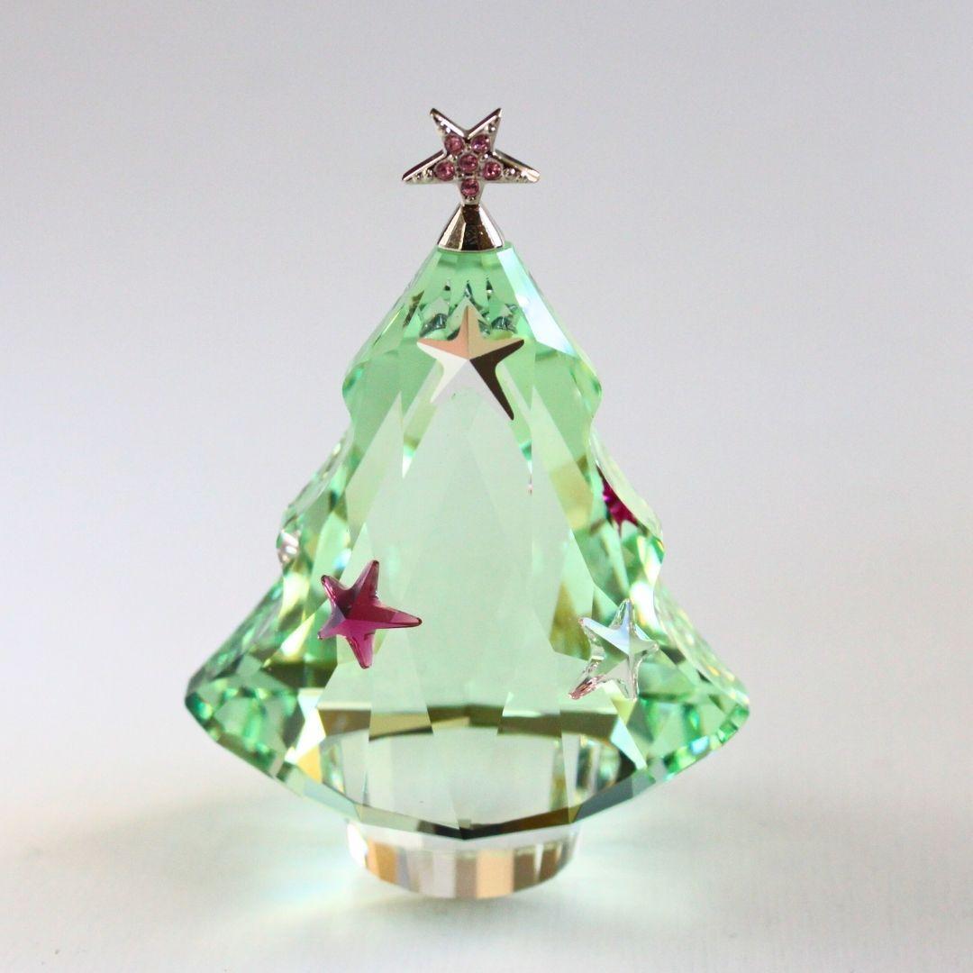 スワロフスキー クリスマスツリー Chrysolite