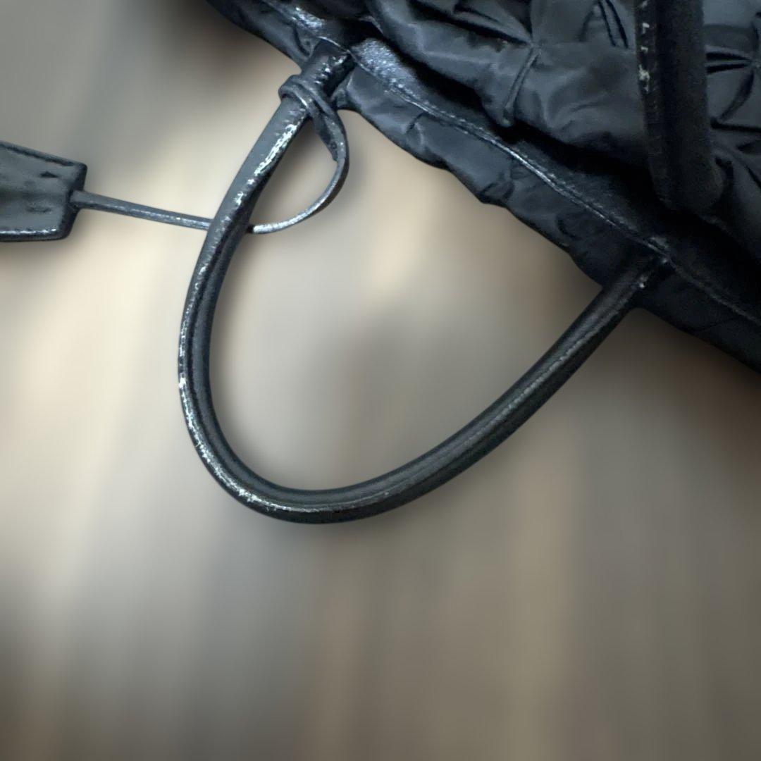 【最終値下げ】PRADA ブラック トートバッグ　ハンドバッグ　プラダ　レア