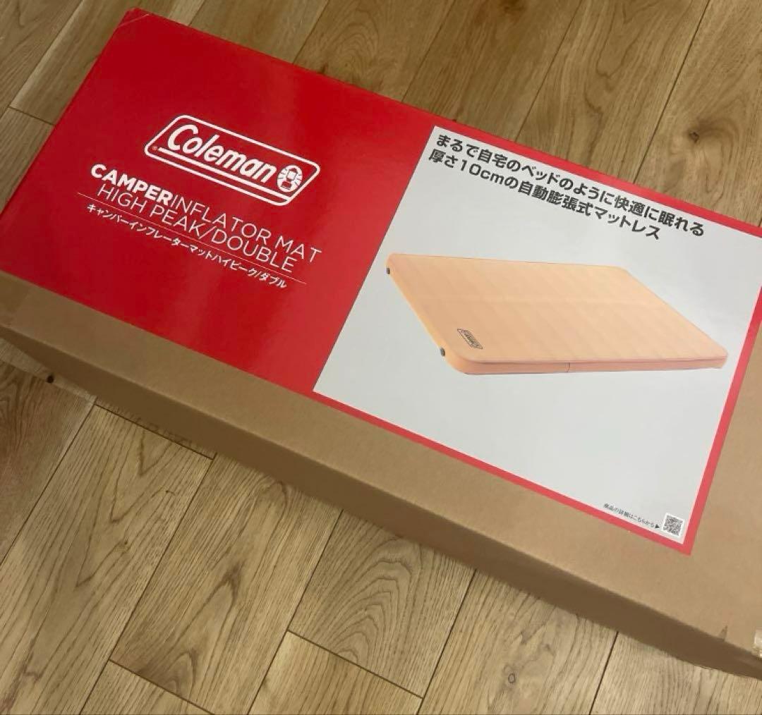 新品未使用Coleman コールマン キャンパーインフレーターマット　コヨーテ