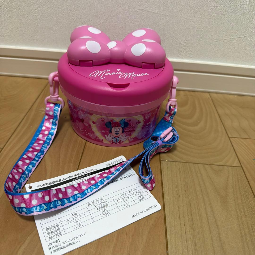 n*読様 パルパルーザ　ミニーマウス　ポップコーンバケット　新品未使用タグ付き