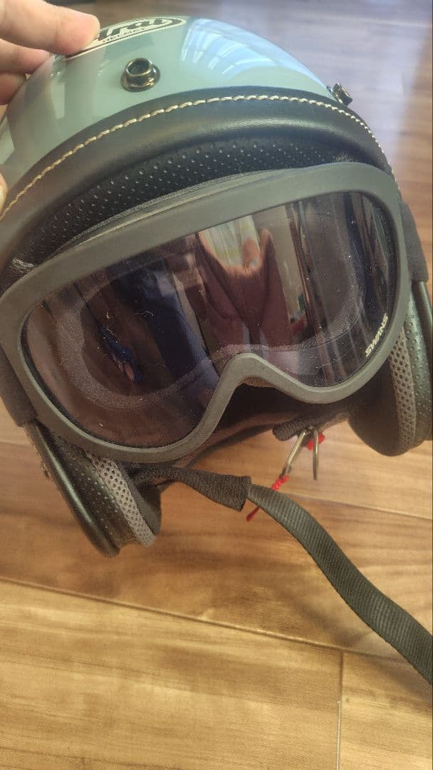 Arai アライ CLASSIC AIR ジェットヘルメット ゴーグル付き