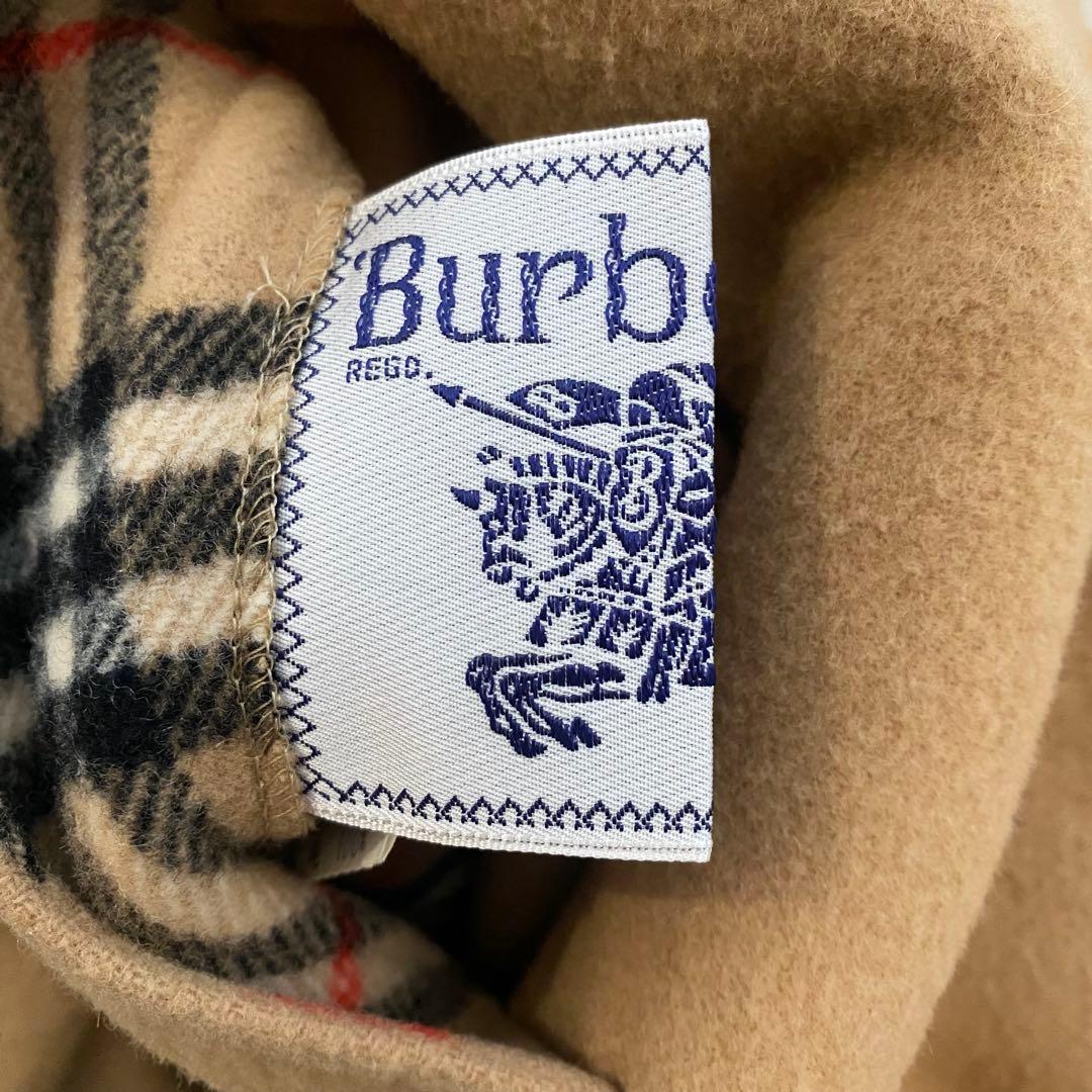 【美品】 バーバリーズ リバーシブル ノバチェック ロングコート ブラウン