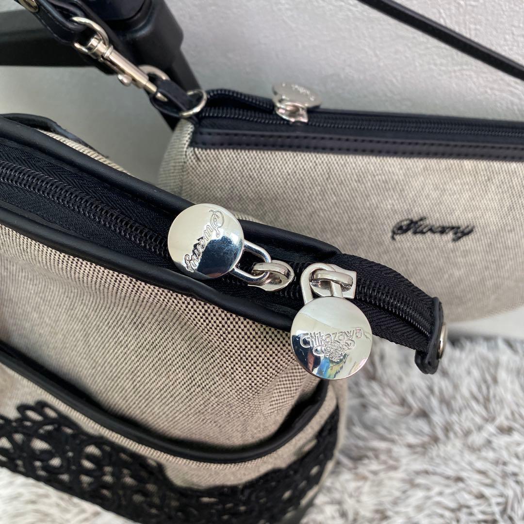 swany スワニー 近沢レース フローレンス　ポシェット付