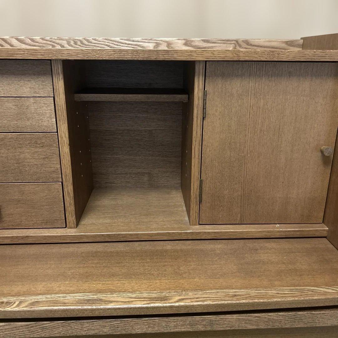 北欧風　ノルディック　ライティングビューロー　机　デスク　パソコンデスク　木製